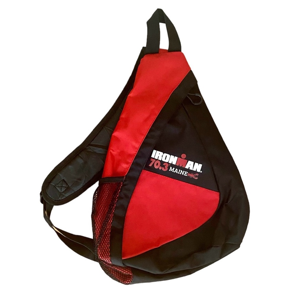🦞 IRONMAN 70.3 Maine crossbody sling backpack bag